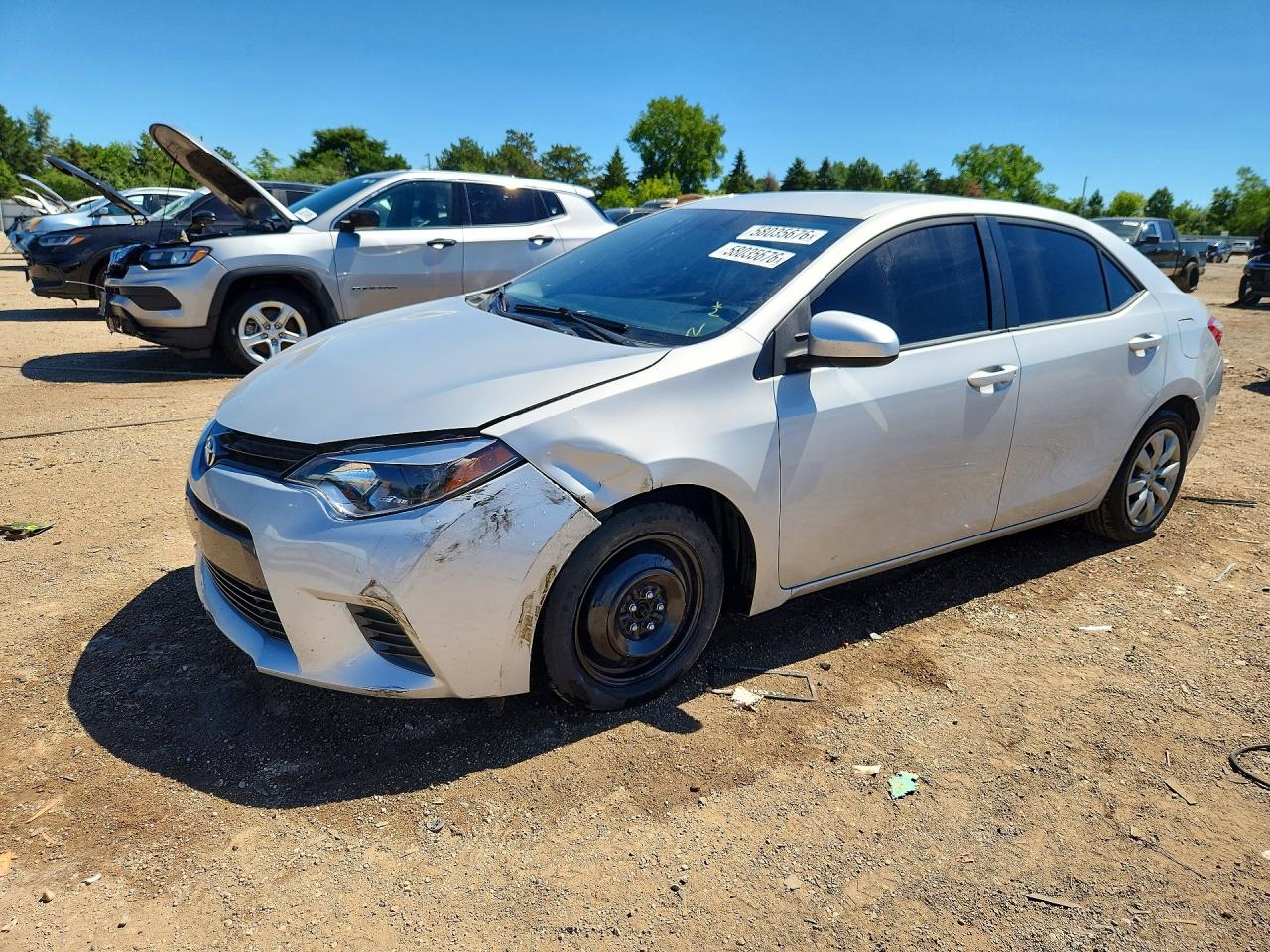 2015 TOYOTA COROLLA LE | 2T1BURHE1FC467296 | UPCARS