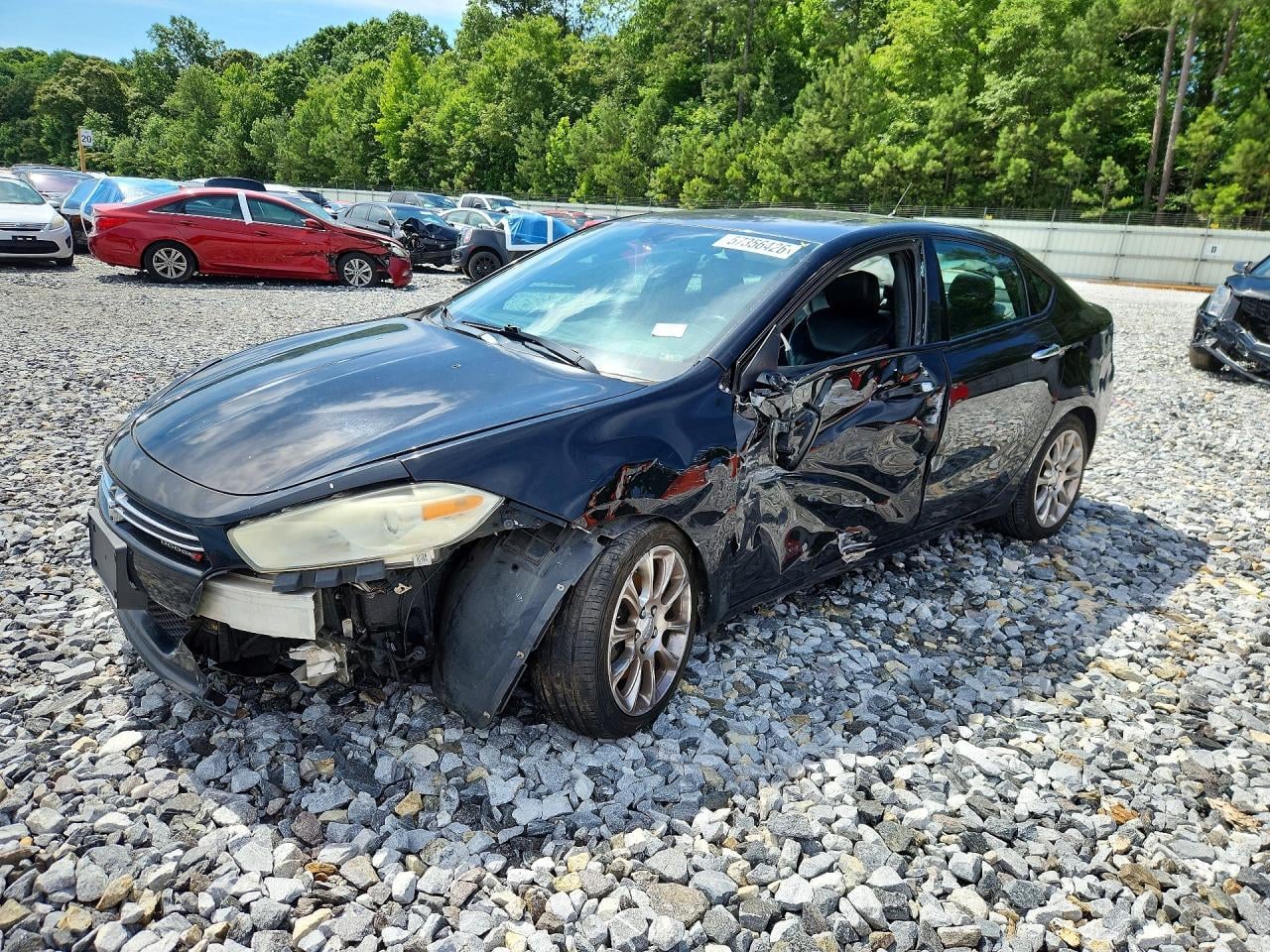 2013 DODGE DART LIMITED | 1C3CDFCA7DD334084 | UPCARS