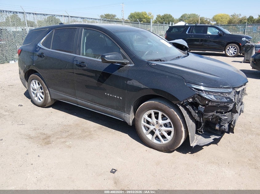 2022 CHEVROLET EQUINOX FWD LT | 3GNAXKEV8NL300435 | UPCARS