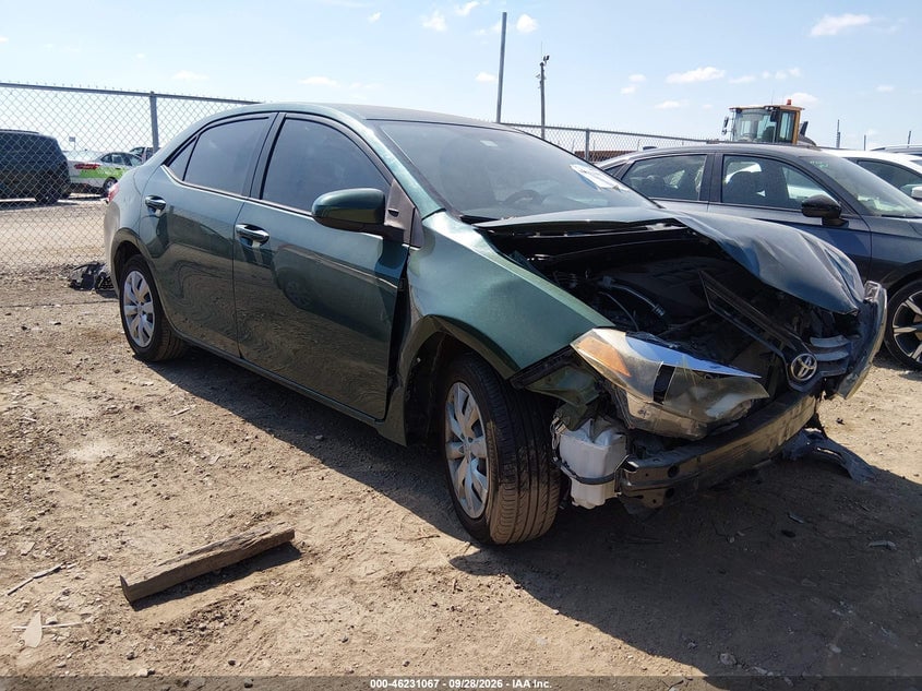 2016 TOYOTA COROLLA LE | 2T1BURHE7GC674180 | UPCARS