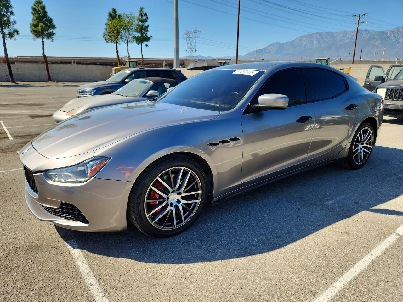 2014 MASERATI GHIBLI S | ZAM57RTA6E1088429 | UPCARS