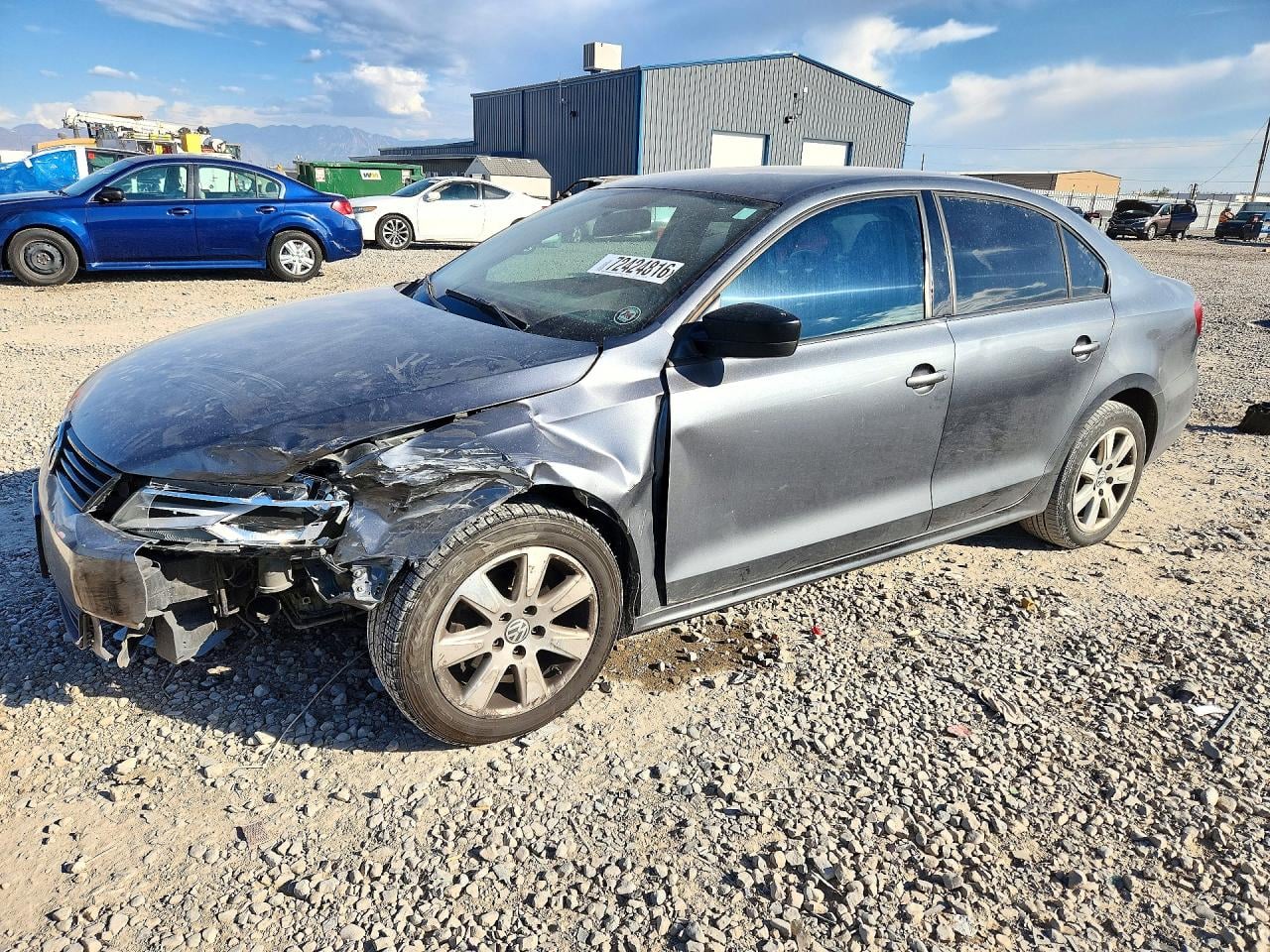 2012 VOLKSWAGEN JETTA BASE | 3VW2K7AJ9CM463336 | UPCARS