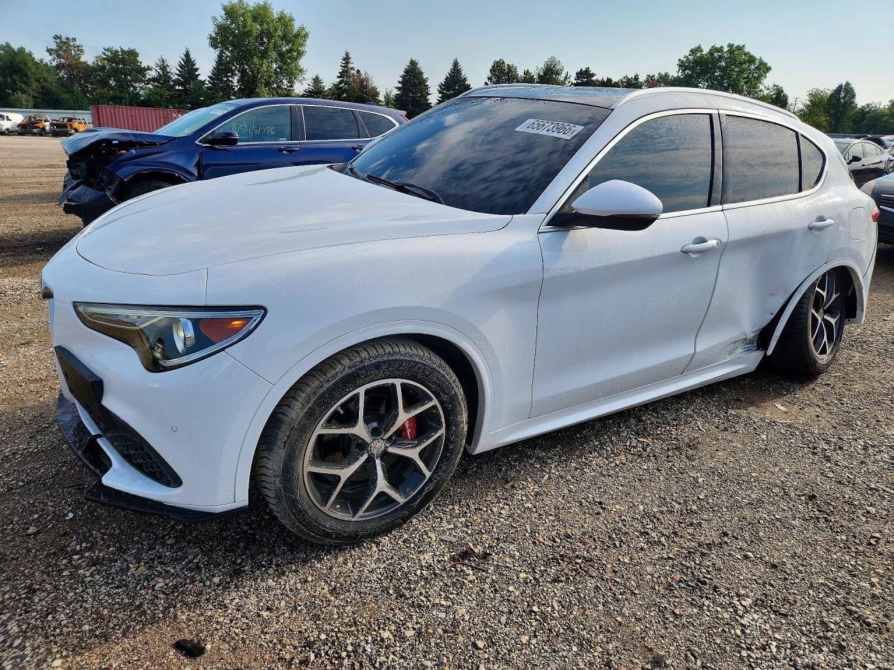 2021 ALFA ROMEO STELVIO TI | ZASPAKBN8M7D02379 | UPCARS