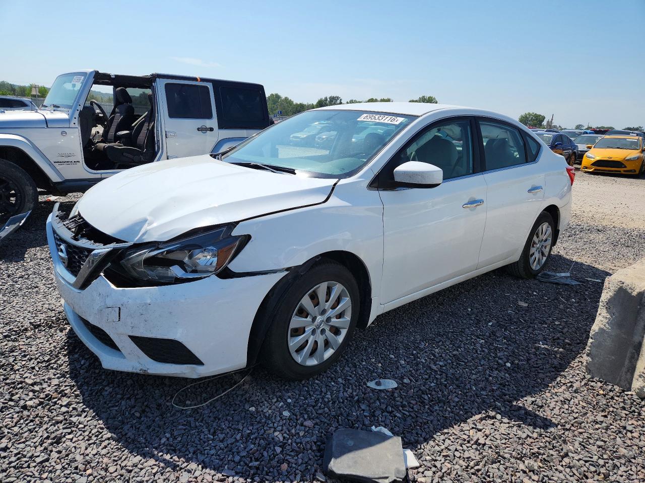 2017 NISSAN SENTRA SV | 3N1AB7APXHY320109 | UPCARS