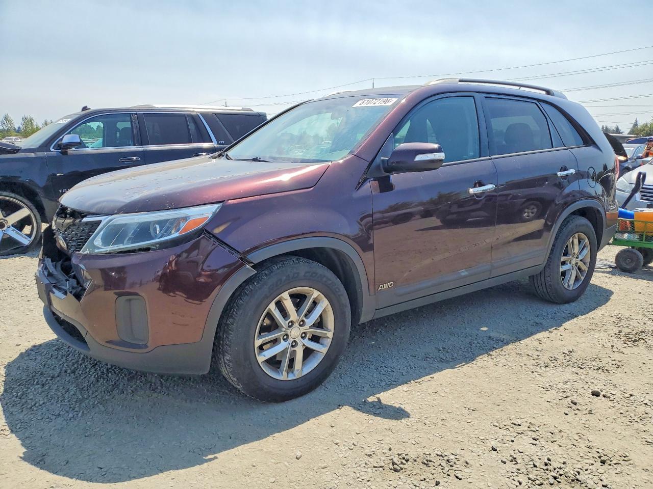 2015 KIA SORENTO LX | 5XYKTDA76FG605307 | UPCARS