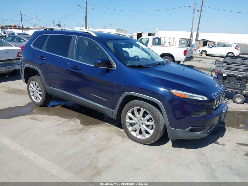 2015 JEEP CHEROKEE LIMITED | 1C4PJLDBXFW629313 | UPCARS