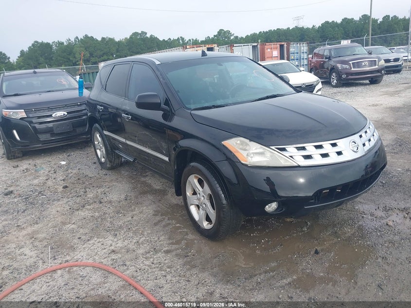 2005 NISSAN MURANO S | JN8AZ08T05W324325 | UPCARS