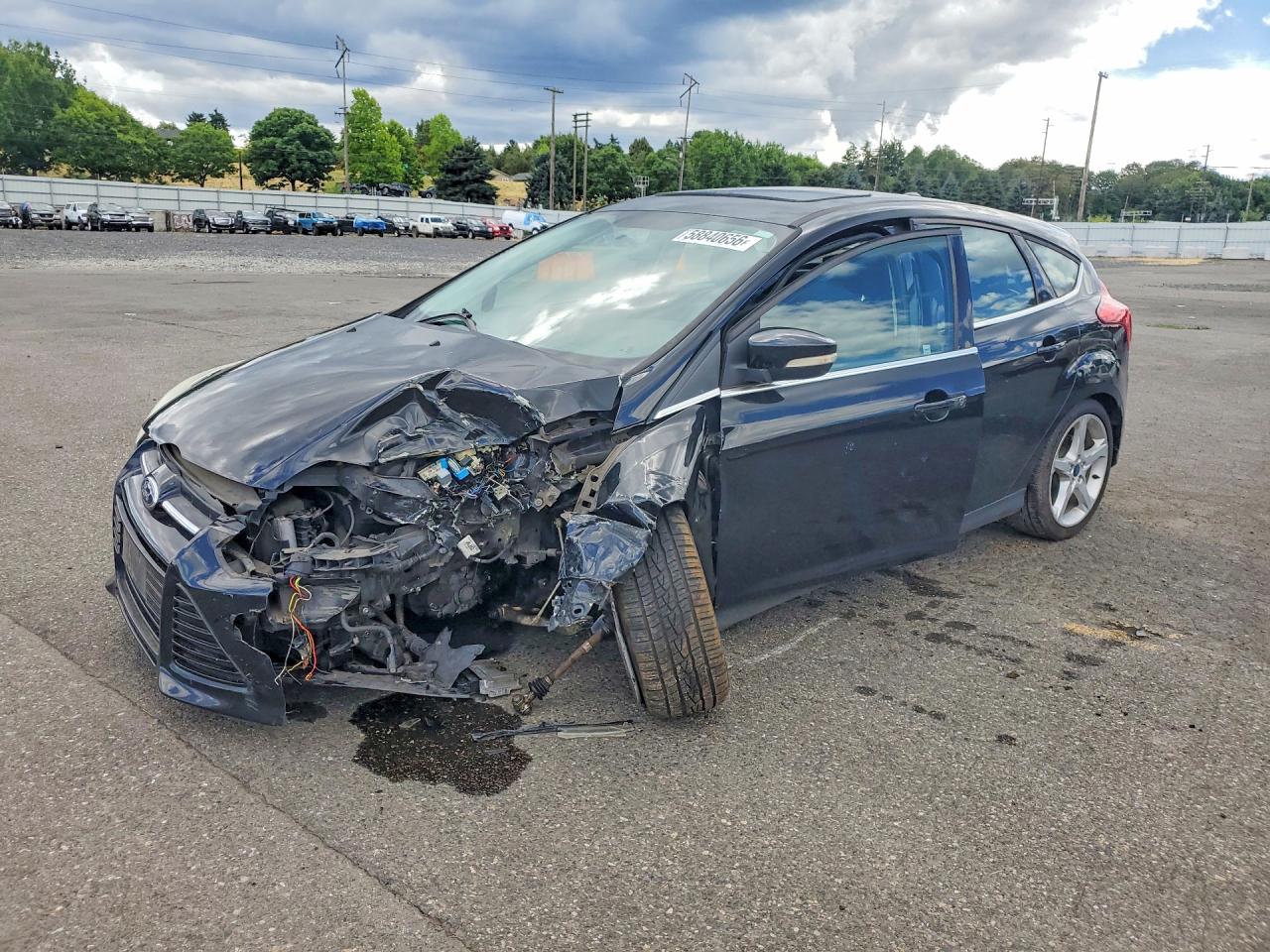 2013 FORD FOCUS TITANIUM | 1FADP3N21DL184917 | UPCARS