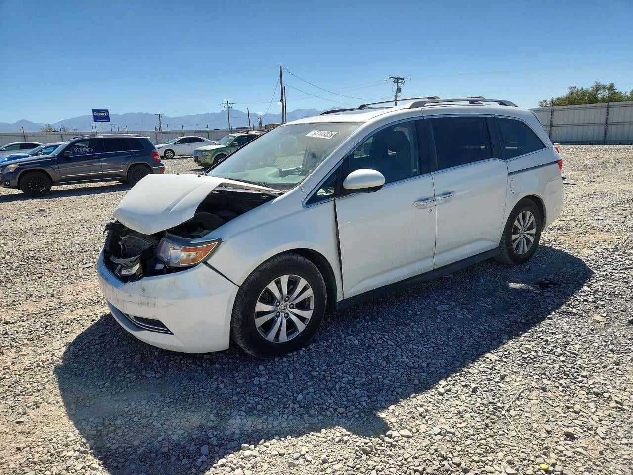 2015 HONDA ODYSSEY EXL | 5FNRL5H67FB032927 | UPCARS