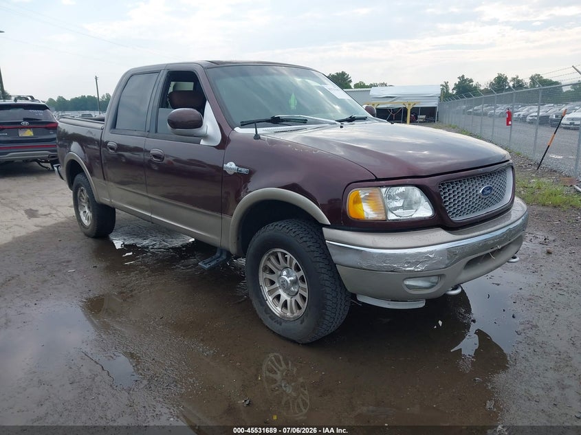 2002 FORD F-150 LARIAT/XLT | 1FTRW08L22KA31763 | UPCARS