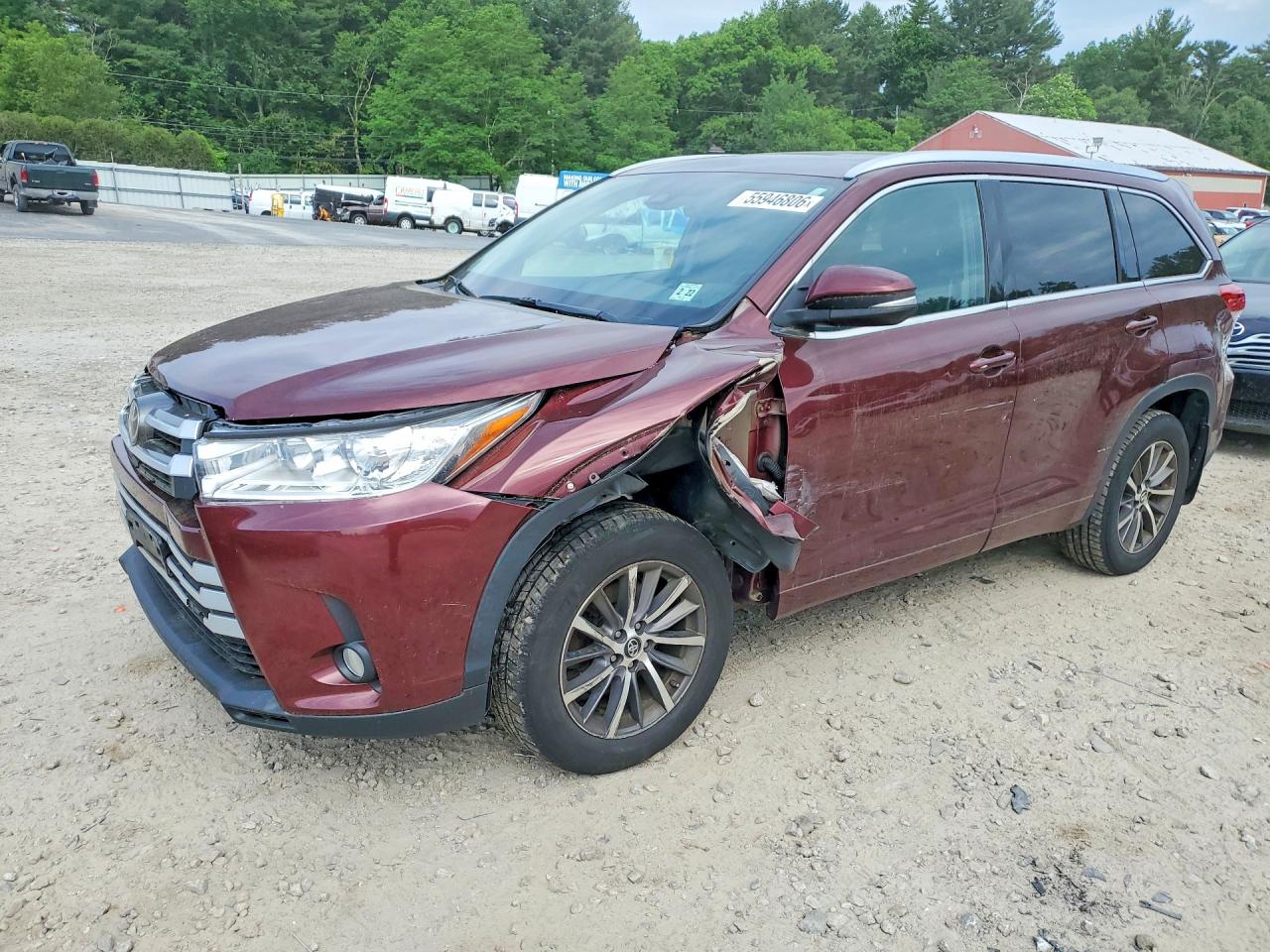 2017 TOYOTA HIGHLANDER XLE | 5TDJZRFH6HS381437 | UPCARS