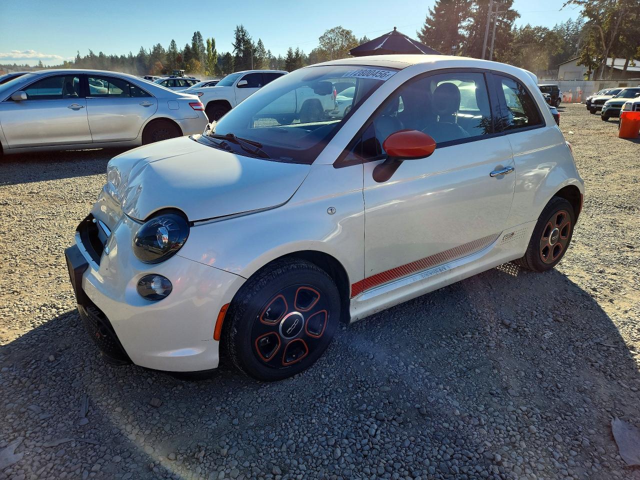 2013 FIAT 500 ELECTRIC | 3C3CFFGE3DT740252 | UPCARS