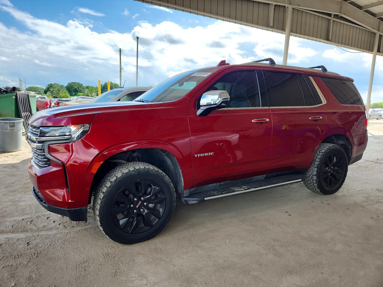 2021 CHEVROLET TAHOE C1500 PREMIER | 1GNSCSKD2MR138272 | UPCARS
