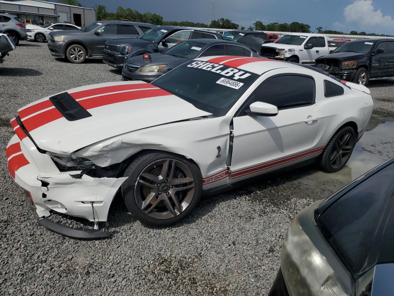 2012 FORD MUSTANG SHELBY GT500 | 1ZVBP8JS1C5251262 | UPCARS