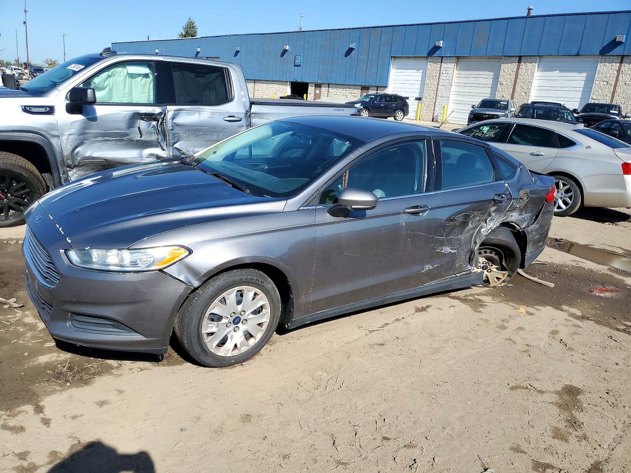 2014 FORD FUSION S | 3FA6P0G75ER169100 | UPCARS