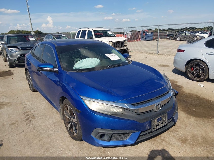 2016 HONDA CIVIC TOURING | 2HGFC1F95GH643206 | UPCARS