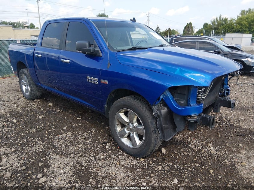 2018 RAM 1500 BIG HORN  4X4 5'7 BOX | 3C6RR7LT5JG123177 | UPCARS