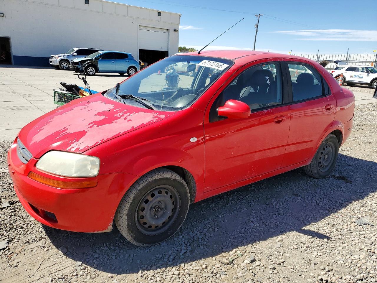 2006 CHEVROLET AVEO BASE | KL1TD56616B559636 | UPCARS
