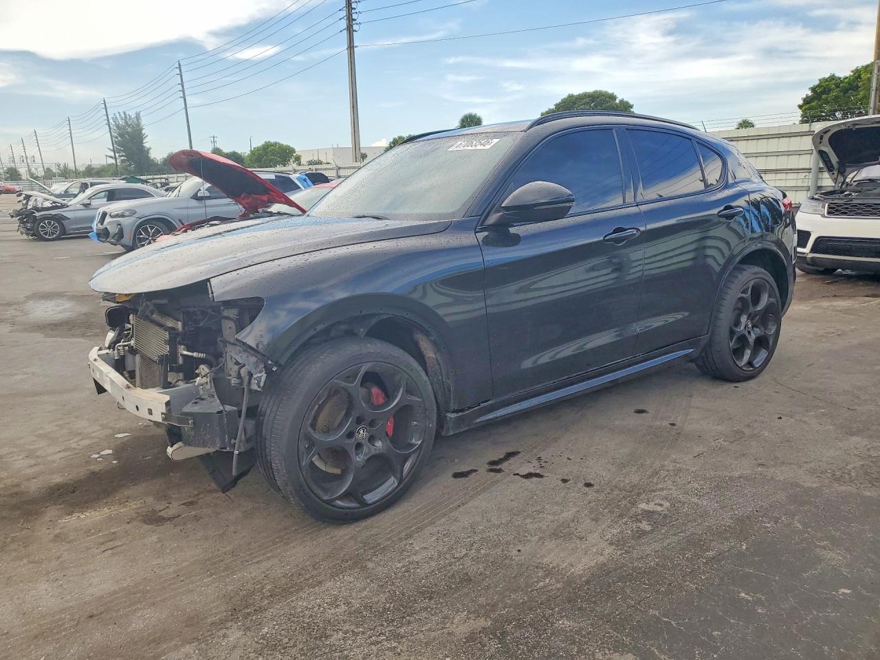2022 ALFA ROMEO STELVIO TI | ZASPAKBN2N7D24914 | UPCARS