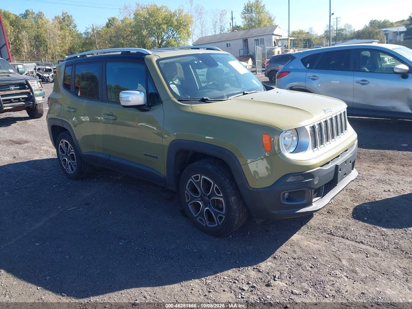2015 JEEP RENEGADE LIMITED | ZACCJBDT0FPB68590 | UPCARS