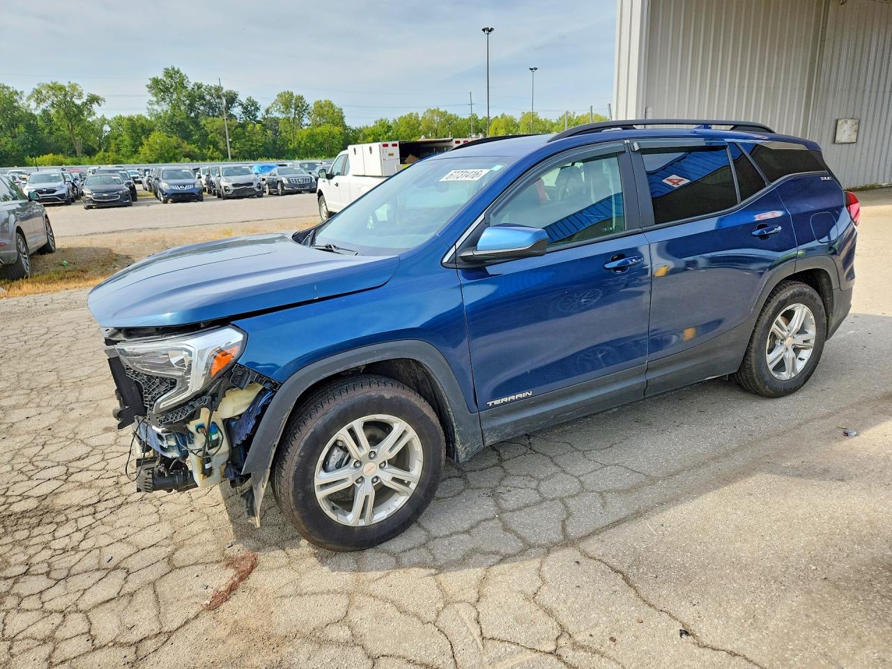 2021 GMC TERRAIN SLE | 3GKALTEV8ML303722 | UPCARS