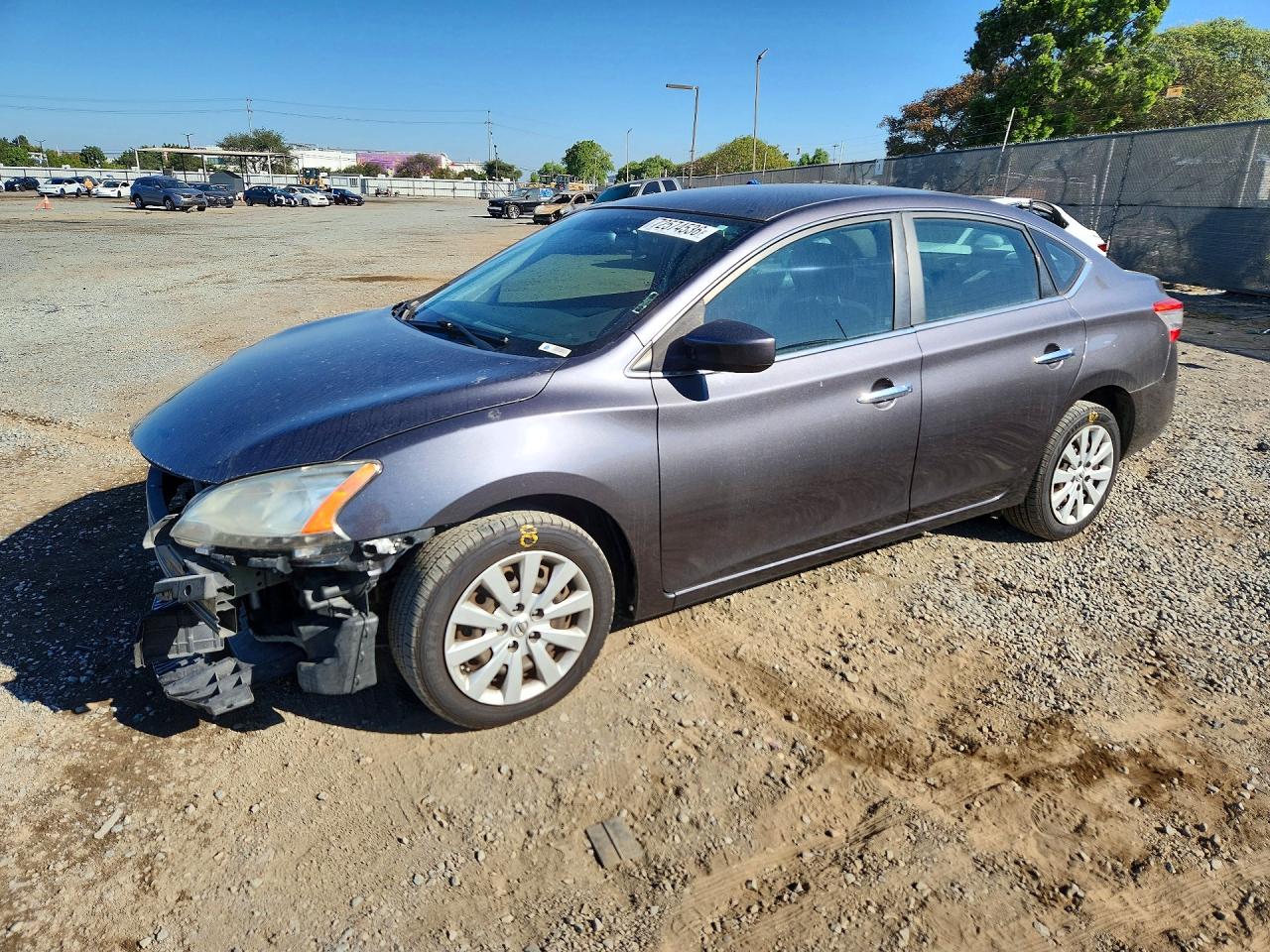 2013 NISSAN SENTRA S | 3N1AB7APXDL773220 | UPCARS