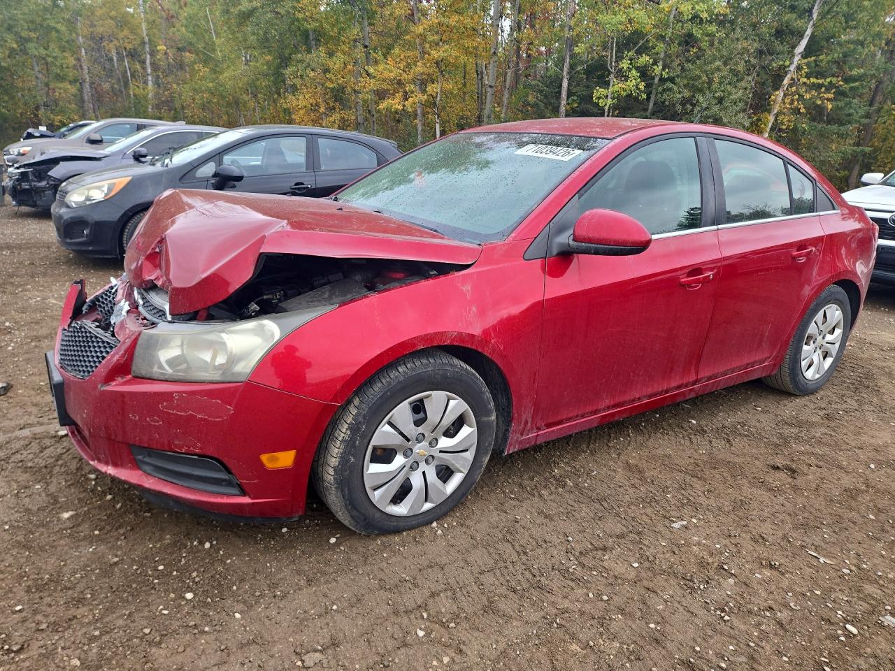 2012 CHEVROLET CRUZE LT | 1G1PF5SC6C7212620 | UPCARS