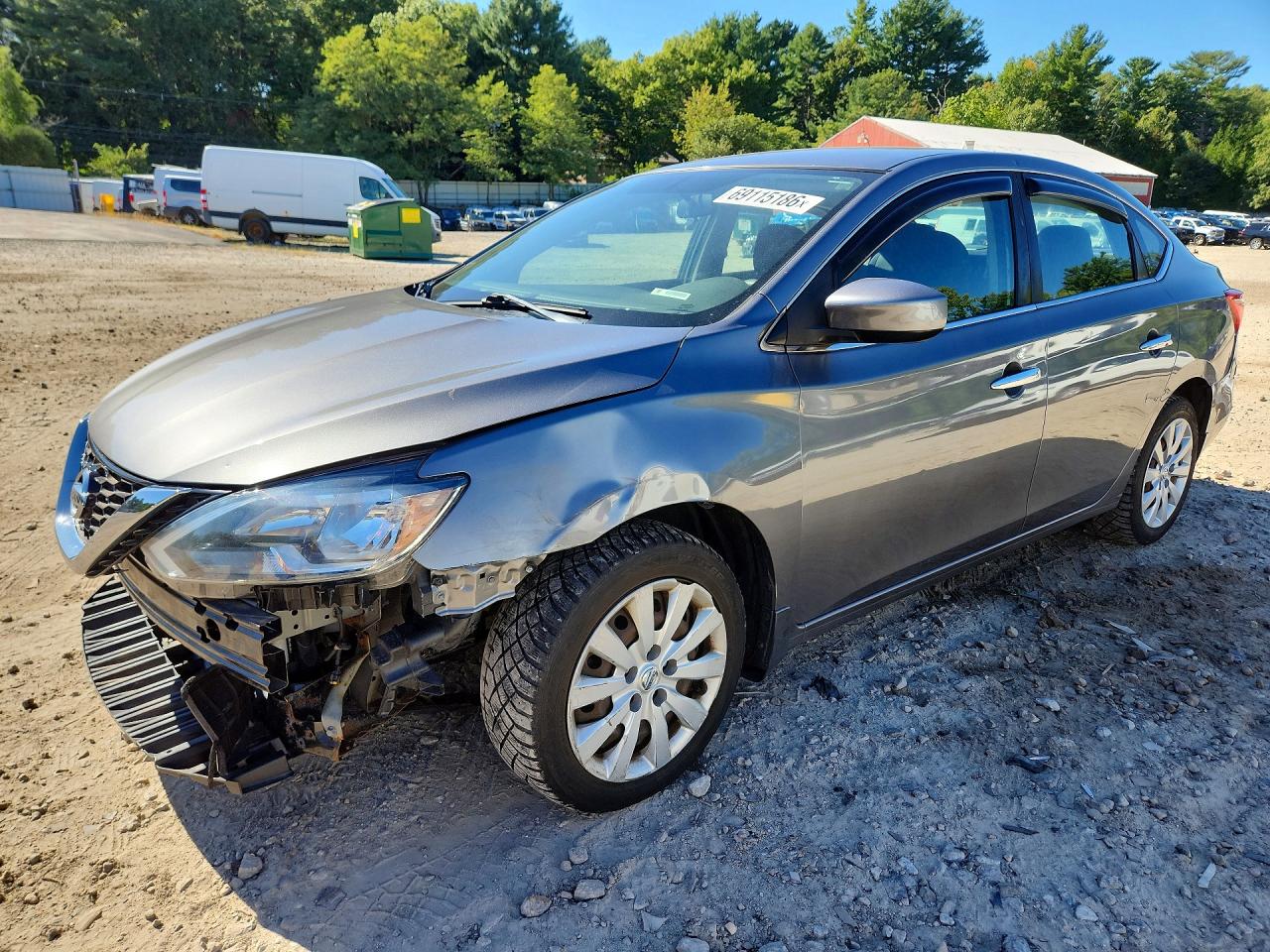 2017 NISSAN SENTRA S | 3N1AB7AP6HY377231 | UPCARS