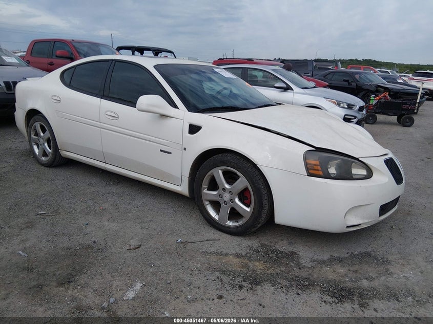 2008 PONTIAC GRAND PRIX GXP | 2G2WC55C181105264 | UPCARS
