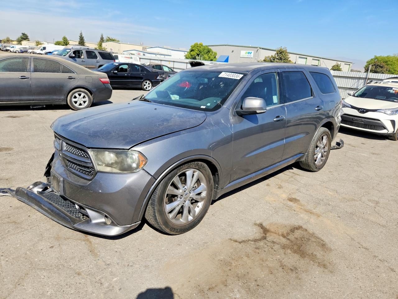 2012 DODGE DURANGO R/T | 1C4SDHCT2CC188265 | UPCARS