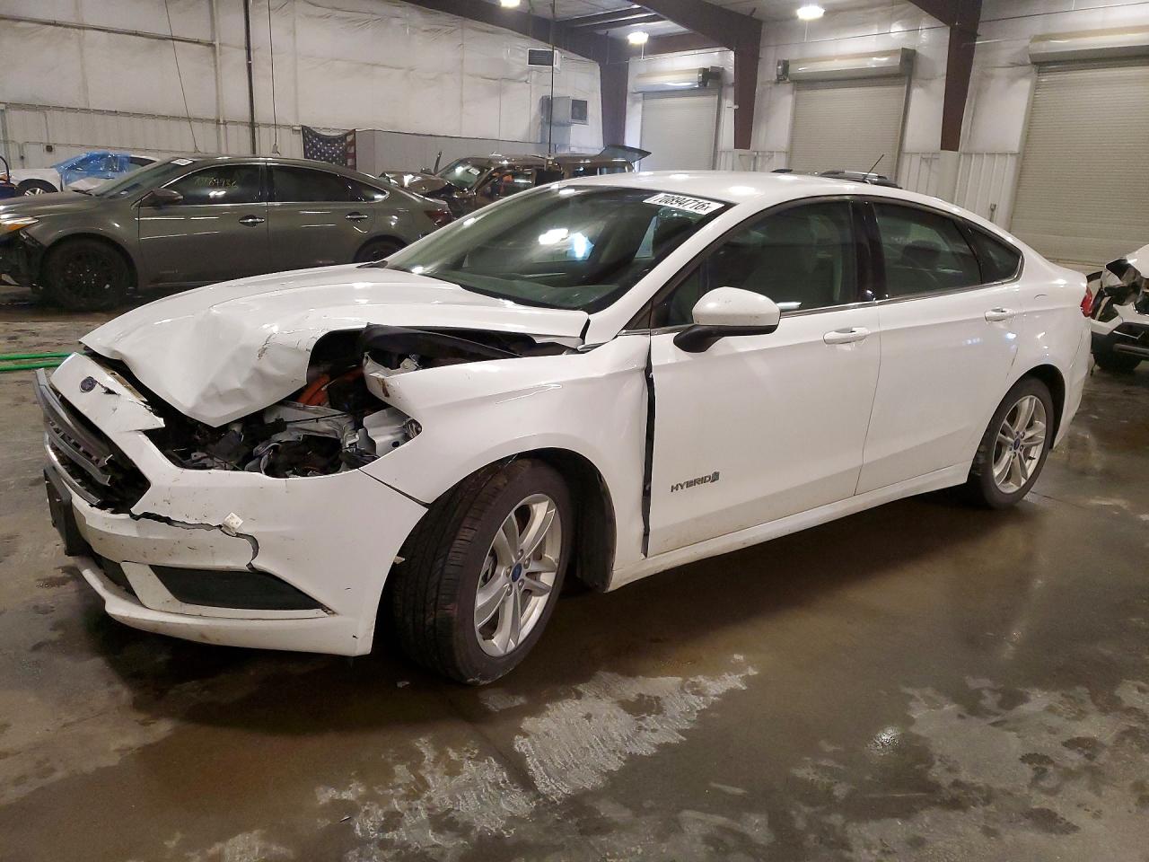 2018 FORD FUSION S HYBRID | 3FA6P0UU5JR122721 | UPCARS