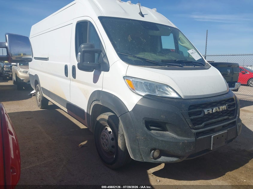 2023 RAM PROMASTER 3500 CARGO VAN HIGH ROOF 159 WB EXT | 3C6MRVJG4PE562492 | UPCARS