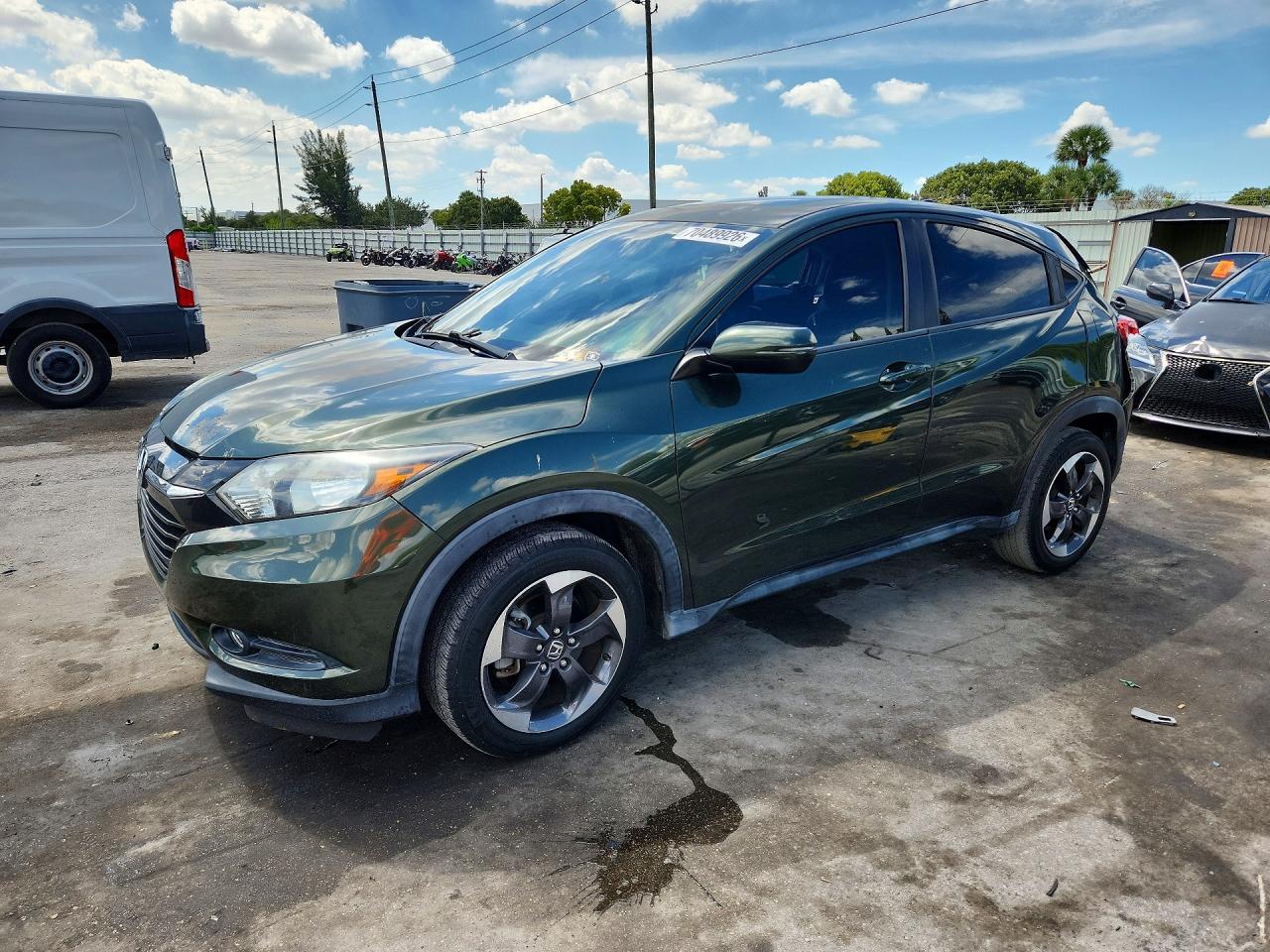 2018 HONDA HR-V EX | 3CZRU6H55JG727124 | UPCARS