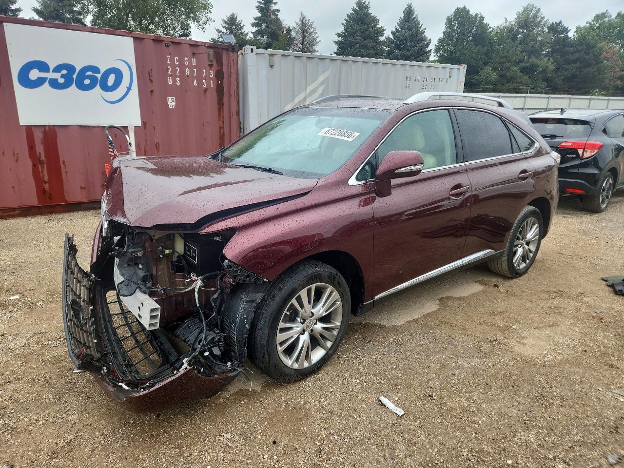 2013 LEXUS RX350 BASE | 2T2BK1BA7DC203926 | UPCARS