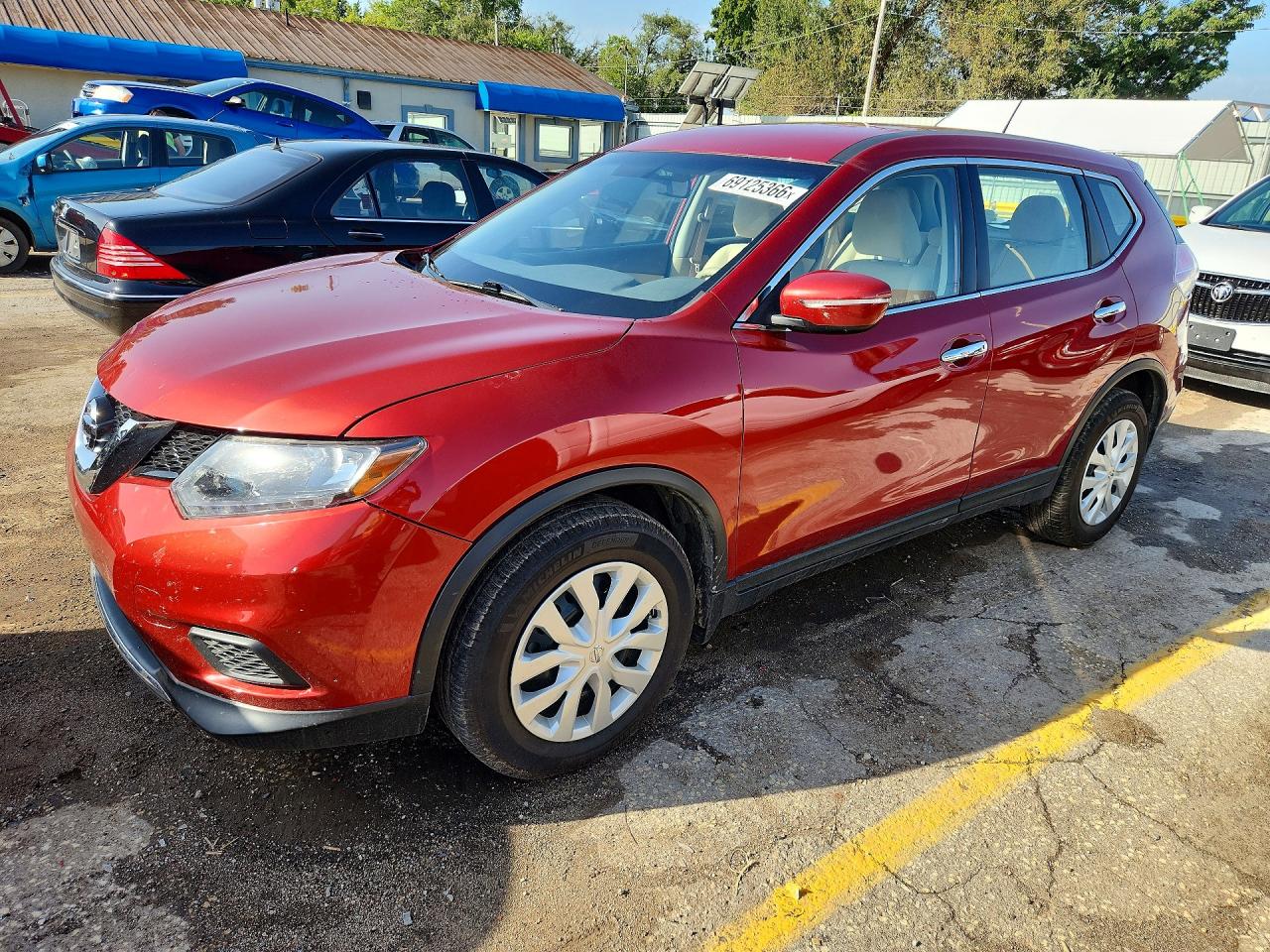 2015 NISSAN ROGUE S | KNMAT2MV6FP591609 | UPCARS