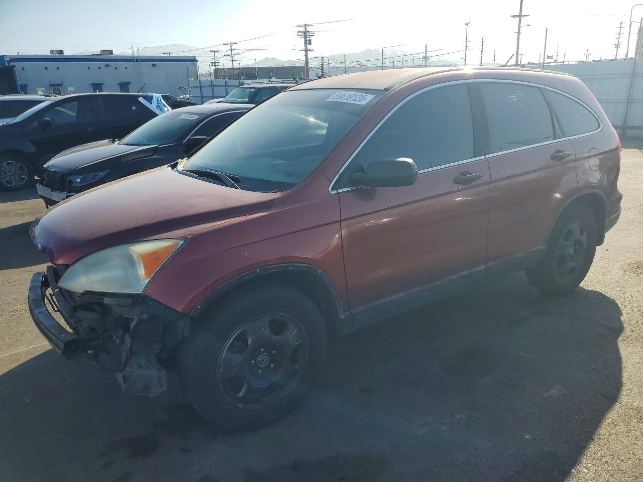 2007 HONDA CRV LX | JHLRE38327C019895 | UPCARS
