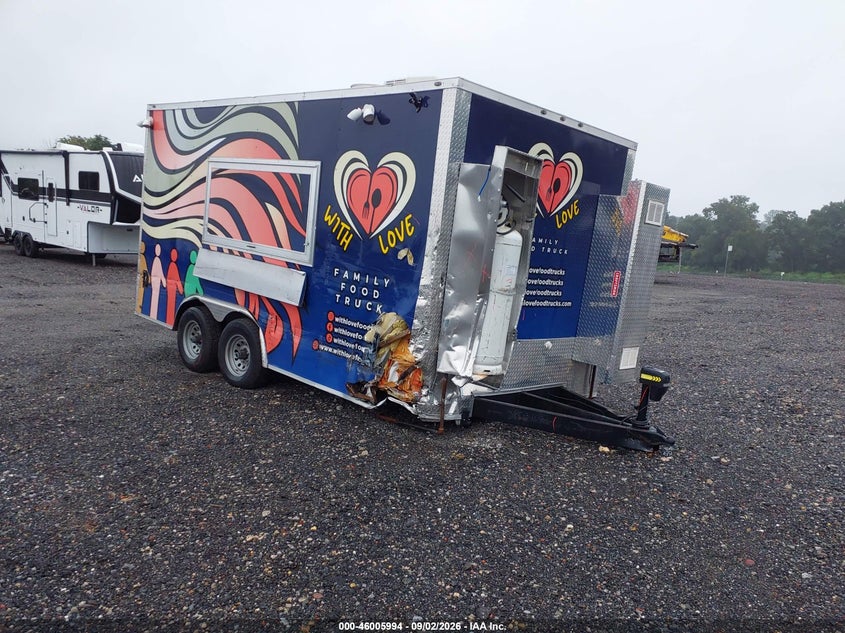 2025 STEEL PINE CARGO, LLC FOOD TRAILER 16' ENCLOSED | 7FWBE1626S1031031 | UPCARS