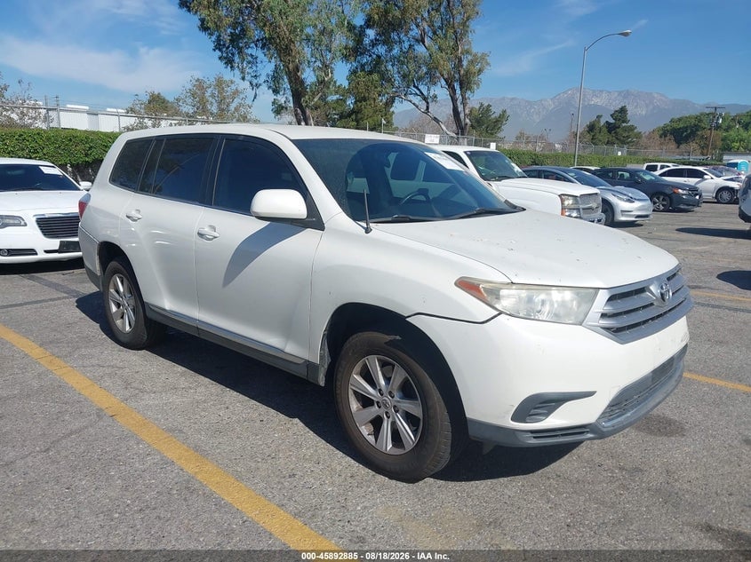 2012 TOYOTA HIGHLANDER | 5TDZA3EH9CS026165 | UPCARS