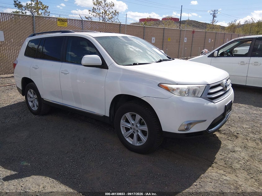 2012 TOYOTA HIGHLANDER SE V6 | 5TDBK3EH9CS113949 | UPCARS
