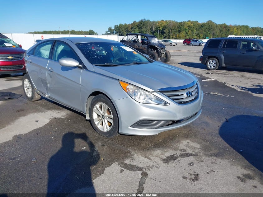 2014 HYUNDAI SONATA GLS | 5NPEB4AC9EH885115 | UPCARS