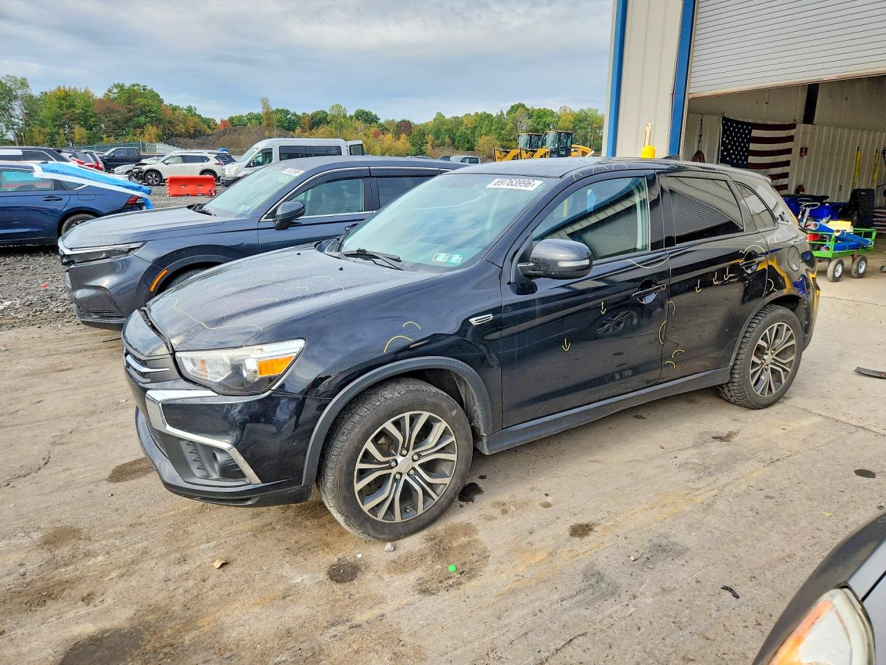2019 MITSUBISHI OUTLANDER ES | JA4AR3AU3KU004398 | UPCARS