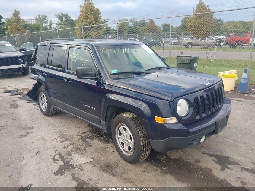 2015 JEEP PATRIOT SPORT | 1C4NJRBB7FD366660 | UPCARS