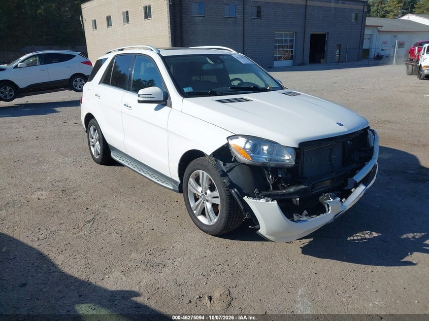 2015 MERCEDES-BENZ ML 350 4MATIC | 4JGDA5HB7FA466752 | UPCARS
