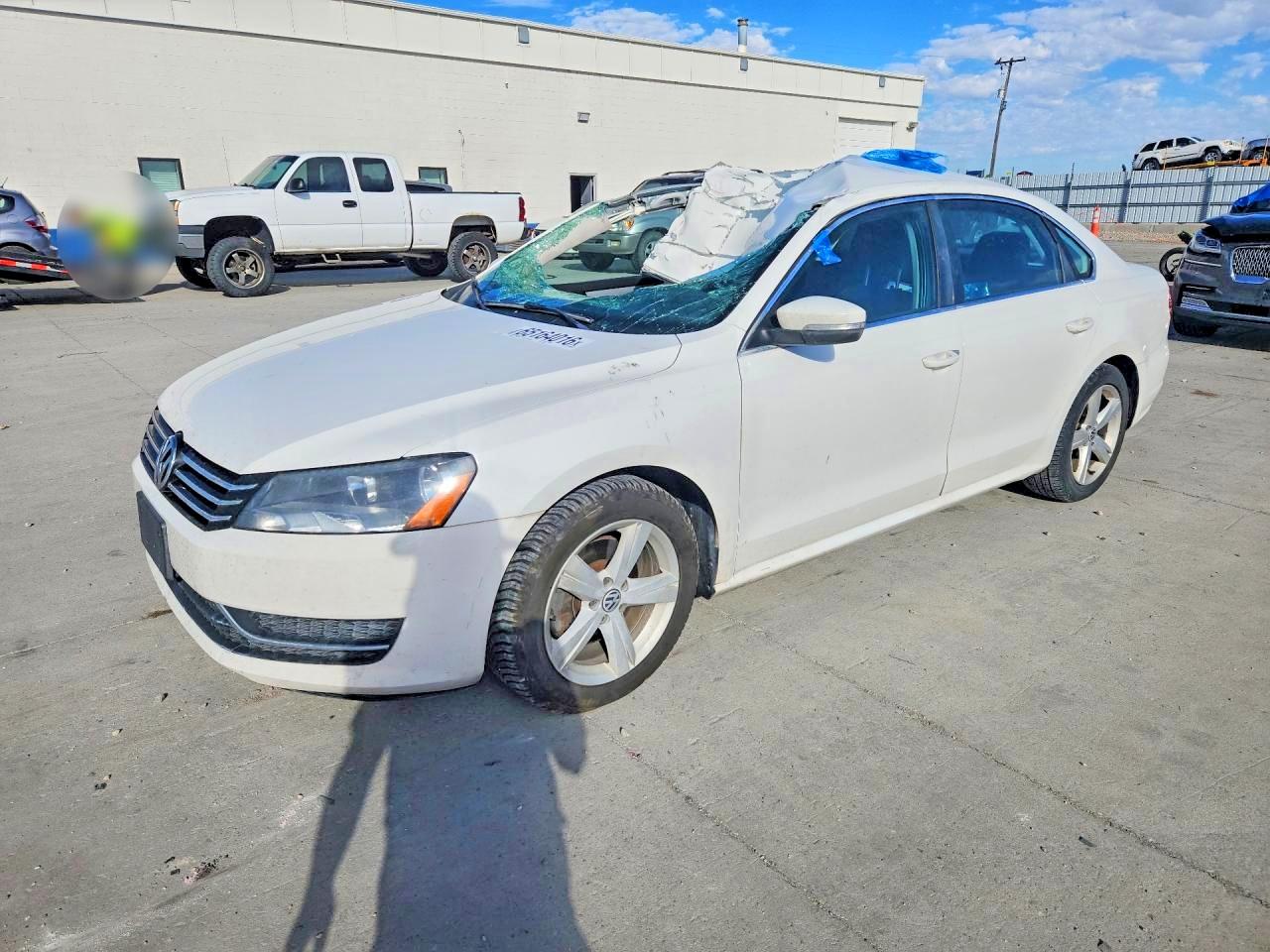 2013 VOLKSWAGEN PASSAT SE | 1VWBP7A3XDC069785 | UPCARS