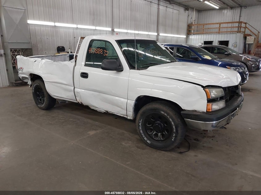 2006 CHEVROLET SILVERADO 1500 WORK TRUCK | 3GCEK14V06G154627 | UPCARS