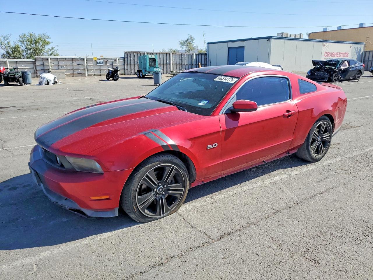 2012 FORD MUSTAN GT | 1ZVBP8CF0C5263449 | UPCARS