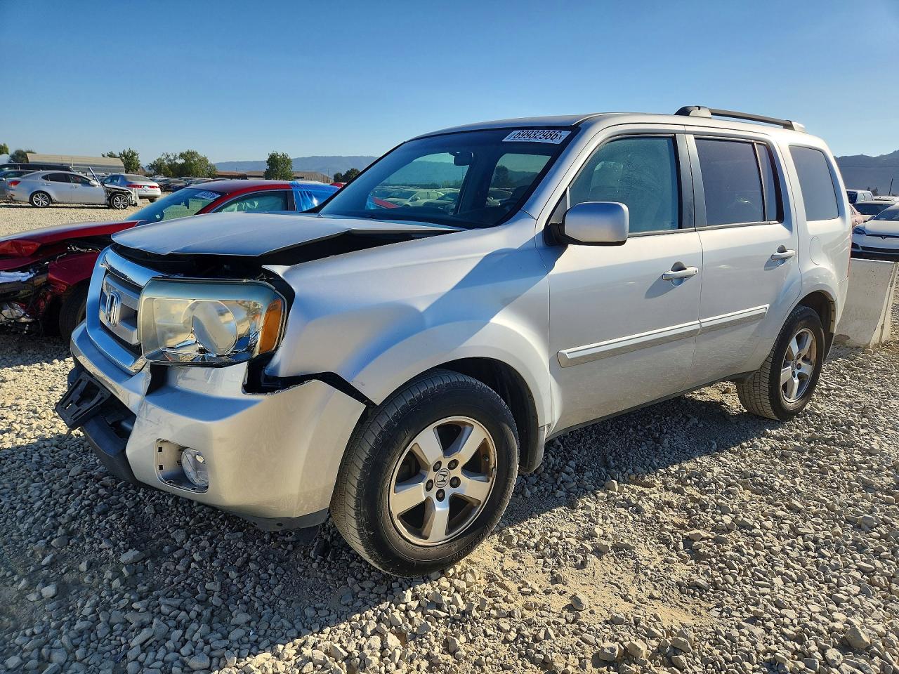 2009 HONDA PILOT EX | 5FNYF48429B030857 | UPCARS