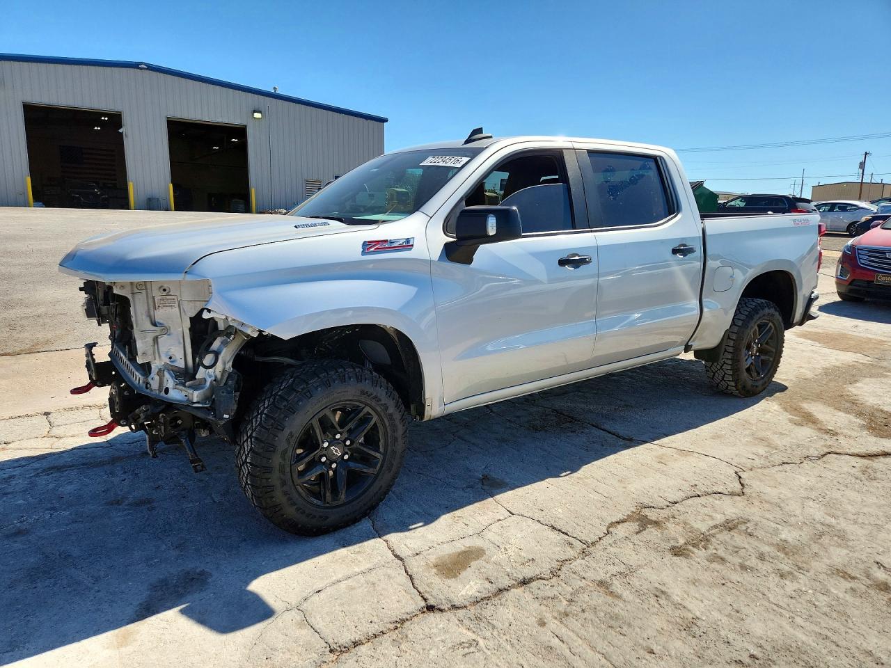 2022 CHEVROLET SILVERADO K1500 LT TRAIL BOSS | 1GCUYFET6NZ163948 | UPCARS