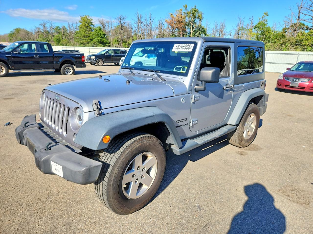 2014 JEEP WRANGLER SPORT | 1C4GJWAG8EL113873 | UPCARS