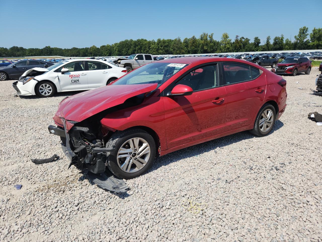 2020 HYUNDAI ELANTRA SEL | 5NPD84LF3LH521948 | UPCARS